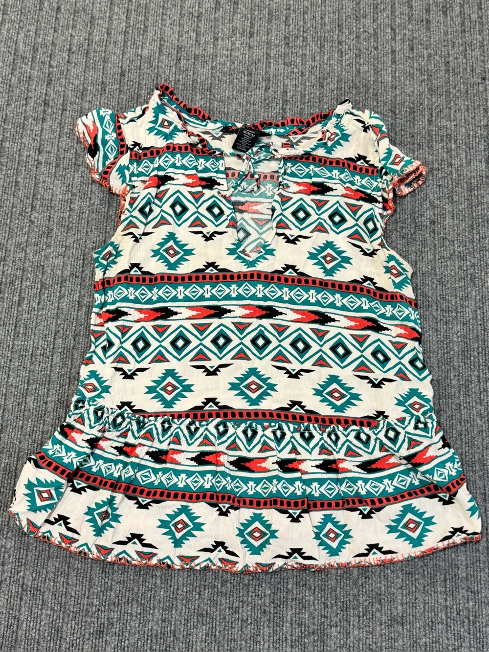 Wrangler Retro Aztec Blouse Medium